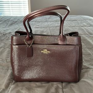 Coach Burgundy Bag